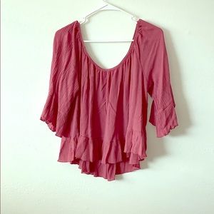 Ruffle detail Blouse